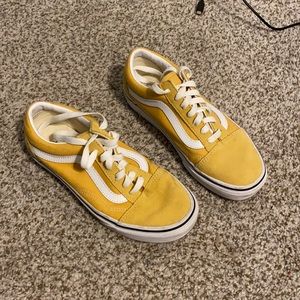 Size 6.5 yellow VANS